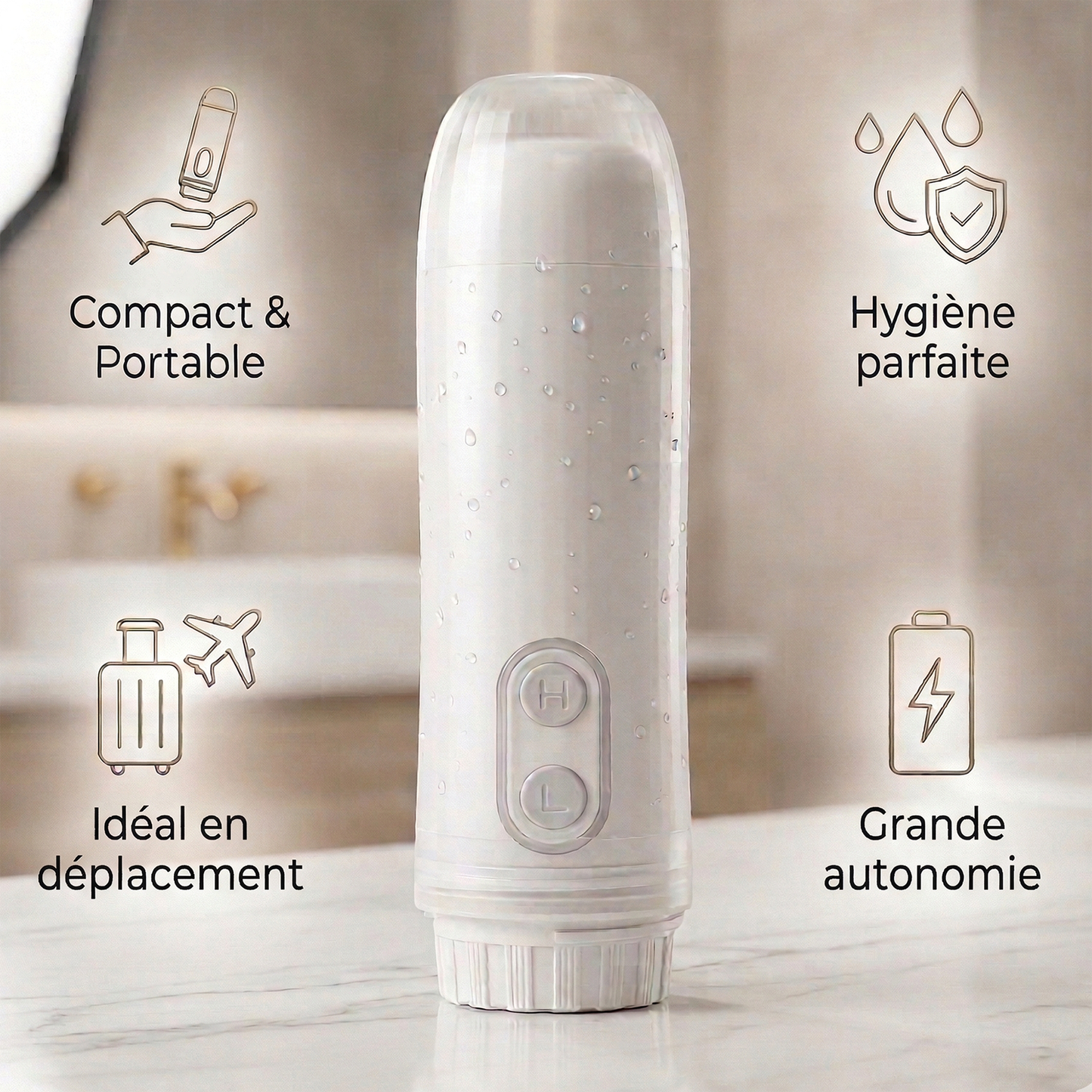 Bidet portable Nomely